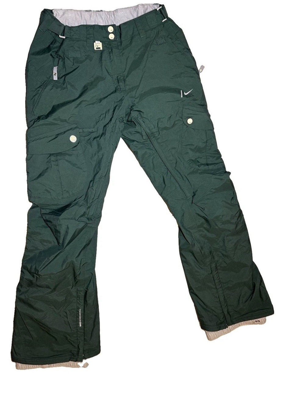 Nike Forest Green Snowboarding Women Pants size M